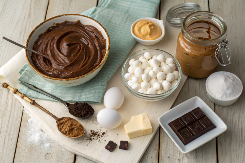 Fluffernutter Brownies