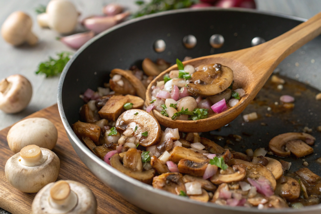 Creamy Mushroom Sauce for Steak