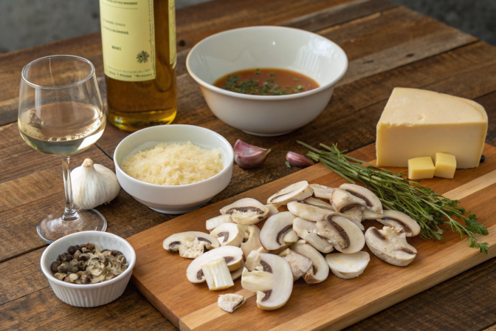 Creamy Mushroom Sauce for Steak