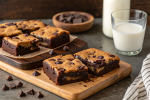 Chocolate Chip Cookie Brownies: Easy & Delicious