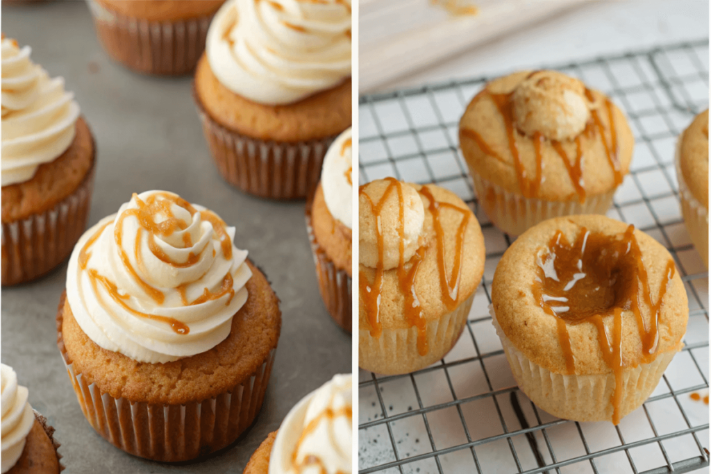 Cupcakes with Caramel Icing: A Sweet Delight: 20-Minute Recipe