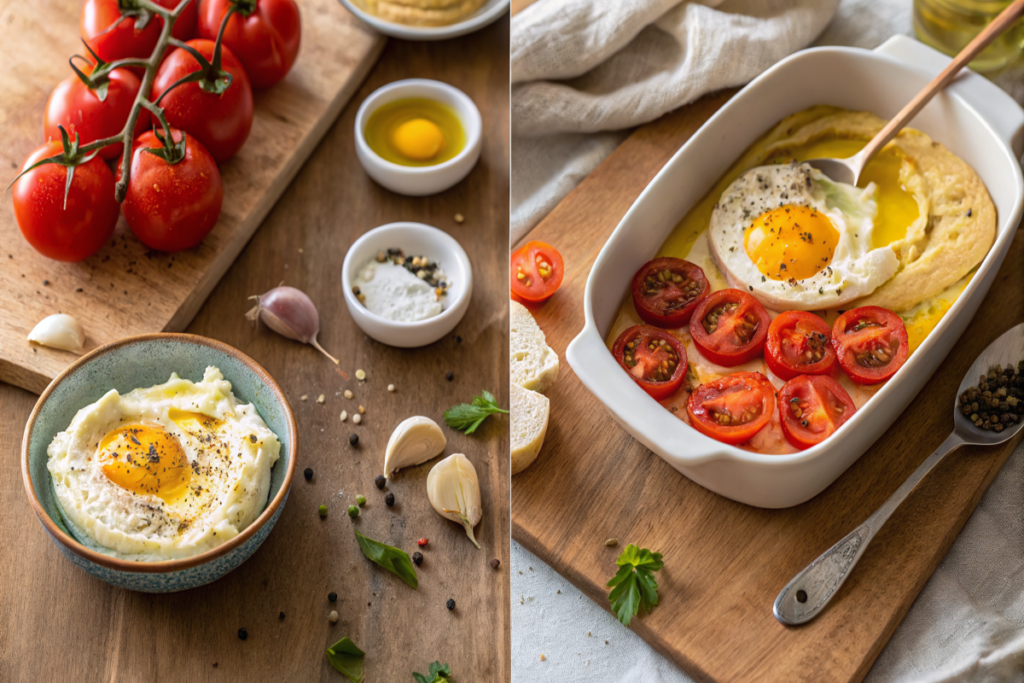 Poached Eggs with Roasted Tomatoes: A Delicious 30-Minute Meal