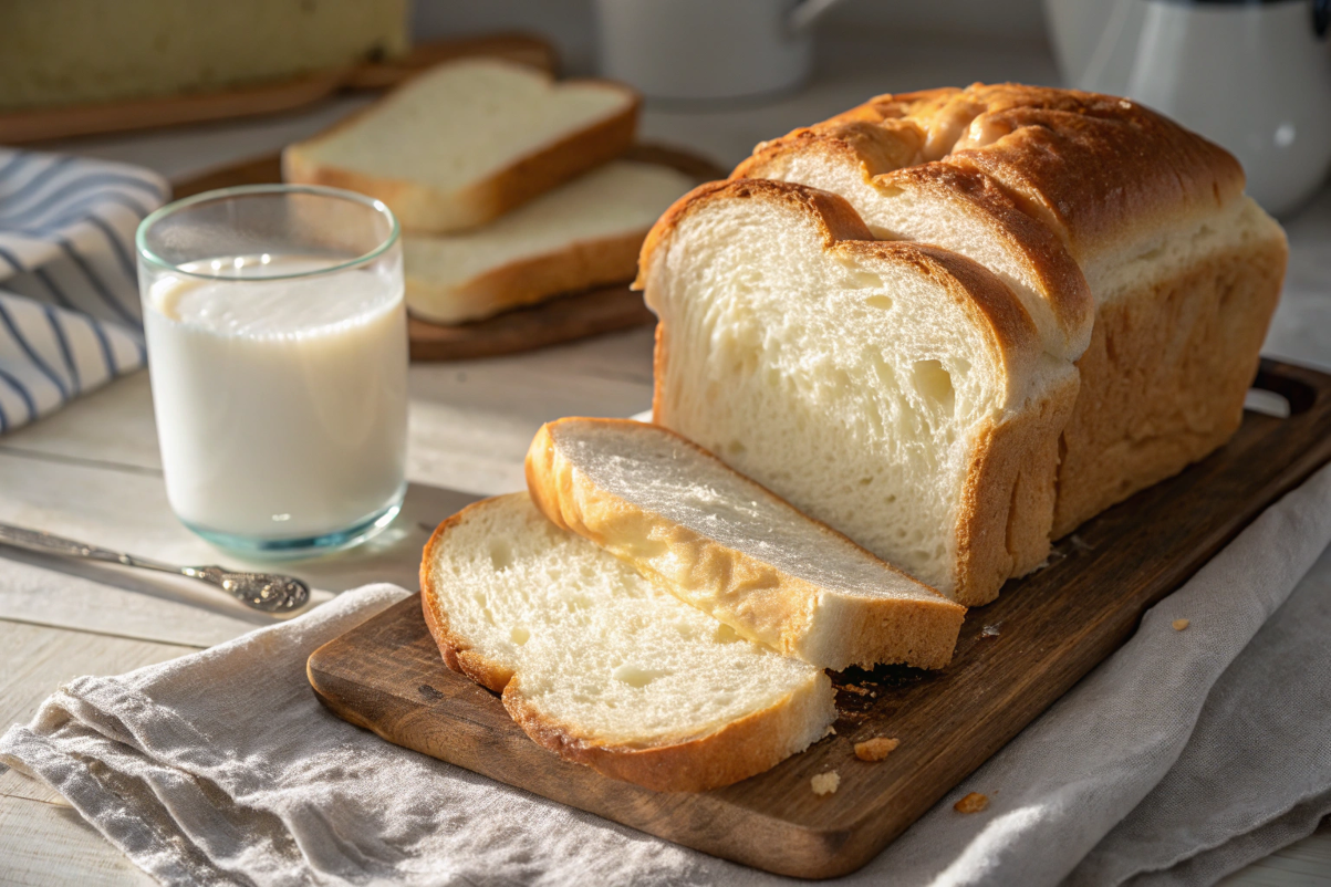 Buttery, Fluffy Milk Bread Toast