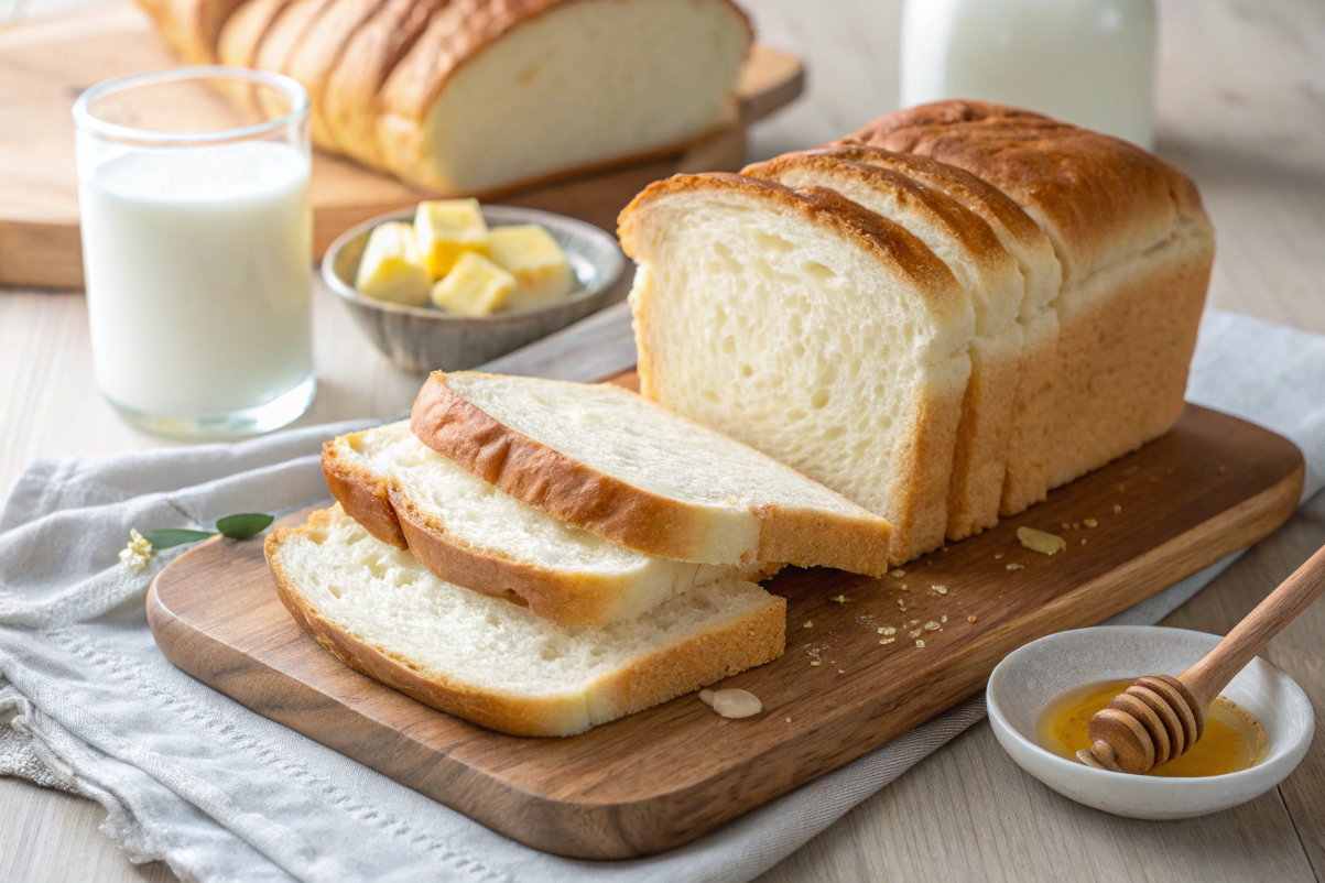 Buttery, Fluffy Milk Bread Toast