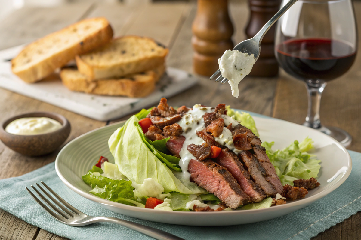 Steak Wedge Salad: A Classic & Delicious Salad